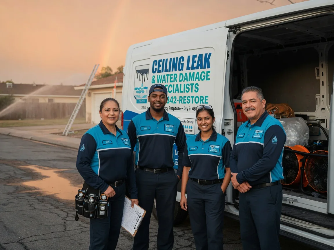 Ceiling Leak Cleanup company in Gifford, IL